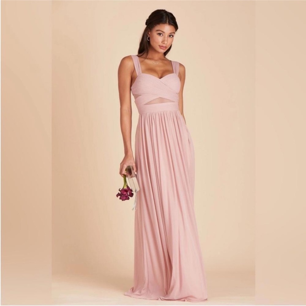 Birdy Grey rose quartz bridesmaids dress. Reposhdue to wrong colorNo alterations